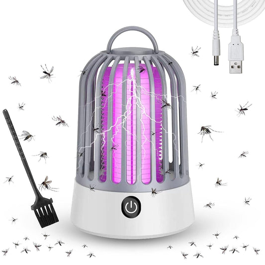 MosquitoGuard Pro™️ – Electric LED Mosquito Trap & Killer Lamp